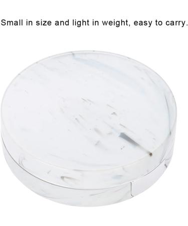 ZJchao Portable Contact Lens Container - 4 Colors Marble Design Eye Care Kit - Durable Plastic - Buy Online on GoSupps.com