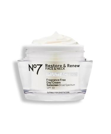 Boots No7 Restore & Renew Day Cream SPF 30 - 1.69oz - Buy Online on GoSupps.com