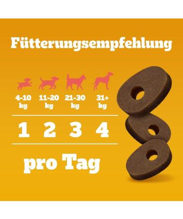 Buy Pedigree Dog Snacks Multivitamins for Healthy Joints - 30 Soft Treats 180g - Ideal Supplements for Dogs - Buy Online on GoSupps.com