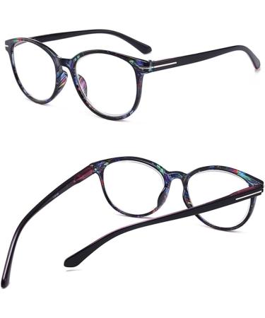 TBHOME Blue Light Blocking Reading Glasses for Men & Women - Comfortable Radio Frame with Flexible Hinge | 2 & 2.5 Magnification - Buy Online on GoSupps.com