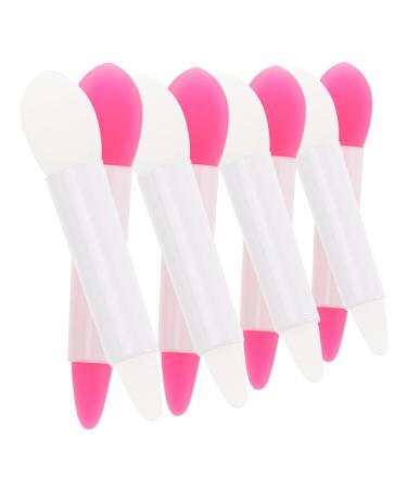 DOITOOL 32 Pcs Lip Mask Brush Tool Silicone Lipstick Brush Girl Lipstick Applicator Lip Brush Silicone Lip Mask Applicator Brush Eyeshadow Brush Eyeshadow Applicator Lip Balm Cosmetic Eva 4.5x0.75cmx2pcs Assorted Colorx2pcs