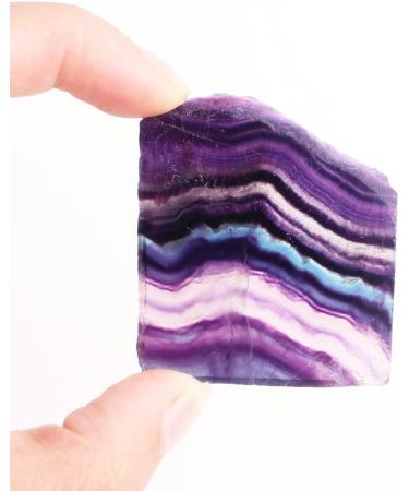 1 Pack Natural Fluorite Polished Piece Crystal Pendant Crystal Home Decor Stones JZIGTDEM (Color : 1pc 41-60g) - Buy Online on GoSupps.com