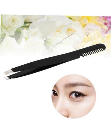 minkissy Lash Cluster Eyebrow Tweezer Makeup Tools Eyelash Eyebrow Clip medium Black - Buy Online on GoSupps.com