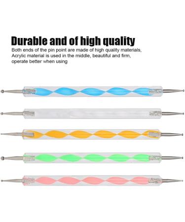 Demeras Angled Mascara Painting Tool Manicure 19x7x2 Nail Art Dotting Pen Manicure Tool Set Doubleend Uv Gel Painting Pen Manicure Accessories - Buy Online on GoSupps.com