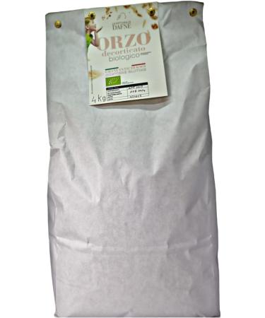 ORGANIC HULLED BARLEY ANCIENT CEREALS PRODUCTION IN ITALY PACK 1 PACK OF 4KG - Buy Online on GoSupps.com