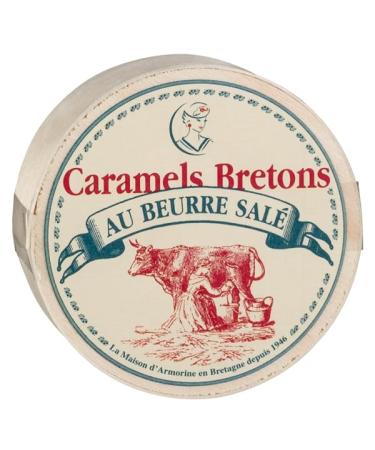 Buy La Maison d'Armorine Salted Butter Caramel Candy - French Treats in Wooden Box 3 x 50g | International Shipping Available - Buy Online on GoSupps.com