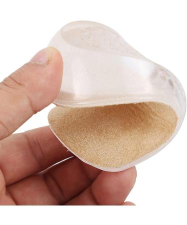 1cm Gel Height Increase Insoles - Invisible Shoe Lifts for Men and Women - Soft & Shock Absorbing Heel Lift Cushion - Beige - EU 35-36/US W5-6 - Buy Online on GoSupps.com