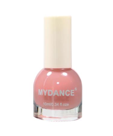 Jelly Nail Polish Pink Translucent Nail Polish Neutral Color Nude Pink Gel Nail Varnish Quick Drying Long Lasting Nail Art French Manicure DIY at Home 009