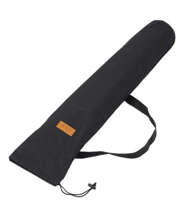 YARNOW 1PC Awning Pole Storage Bag Tent Poles Holder Bar Fishing Rod Container Bag Trekking Fishing Rod Storage Bag,for Walking Stick Trekking Hiking Poles, Black Color