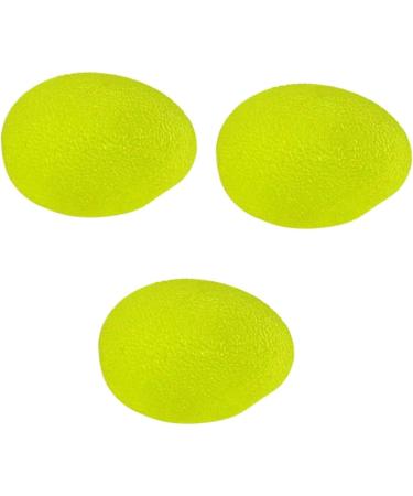 3pcs Healeved Hand Grip Balls - Stress Relief Finger Exercise Egg Shape Muscle Balls for Strength and Therapy - Buy Online on GoSupps.com