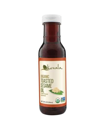 Organic Toasted Sesame Oil 12oz (BPA-free plastic bottle)