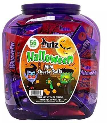 Utz Halloween Mini Cheese Balls 15 Oz - Spooky and Delicious Snack for Trick or Treating - Buy Online on GoSupps.com