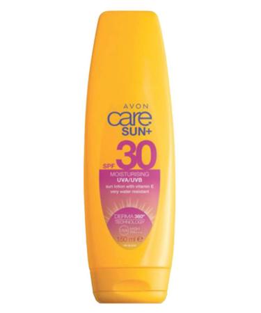 Avon Care Sun+ Moisturising UVA/UVB Sun Lotion SPF30 with vitamin E - Very water resistant