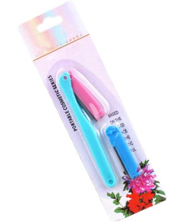 Buy Women Facial Hair Remover & Eyebrow Trimmer - Foldable Replaceable Random Color | Fast International Shipping - Buy Online on GoSupps.com