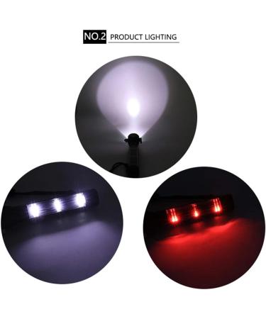 10 in 1 Flashlight Car LED Flashlight for Emergencies Window Breaker Seatbelt Cutter Multifunction Solar Flashlights USB Rechargeable 7 Modes Flashlight Red - Buy Online on GoSupps.com