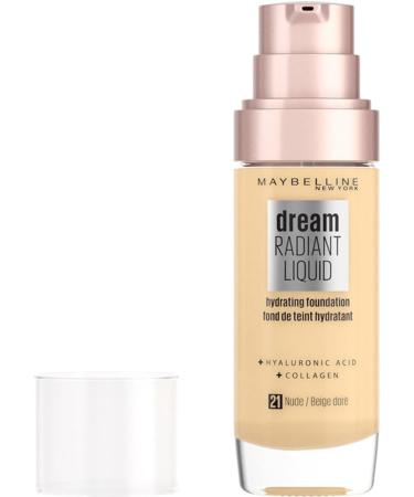Gemey Maybelline Liquid Satin Dream Foundation 21 Nude - Buy Online on GoSupps.com