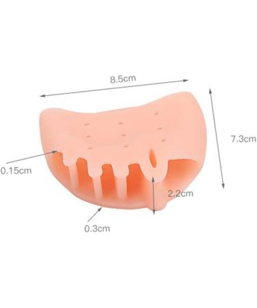 FARUTA Gel Toe Separator Straightener - 2 Pairs, Bunion Splint for Hammer Toe Correction - Buy Online on GoSupps.com
