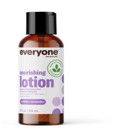 Everyone Nourishing Vanilla & Lavender Lotion - 8 FZ | Natural Moisturizer for All Skin Types - International Shipping Available - Buy Online on GoSupps.com
