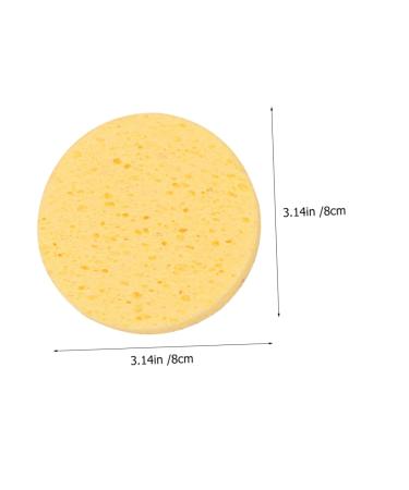 FRCOLOR 10pcs Dry Powder Puffs - Natural Cellulose Cosmetic Face Cleansing Sponge for Makeup and Loose Powder - International Shipping Available - Buy Online on GoSupps.com