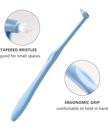 4 Pieces Tuft Toothbrush Set - Soft Trim Interdental Brushes for Detail Cleaning | B fzahnbrush with Fragrance Rejuvenated Design - Buy Online on GoSupps.com