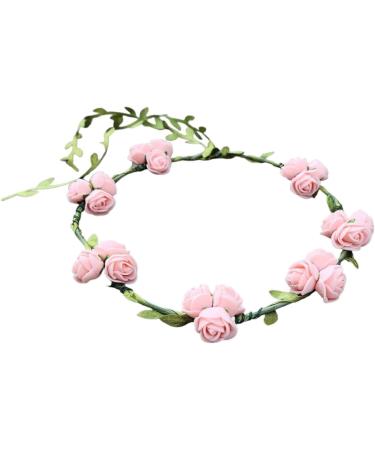 AKORD Boho Rose Floral Garland Flower Headband - Buy Online on GoSupps.com