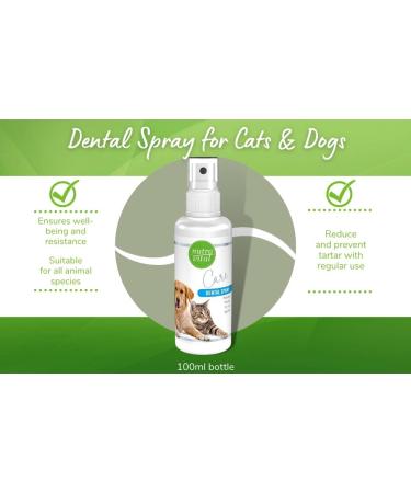 NutraVital Care Dental Spray for Dogs & Cats (3.38floz) - Freshens Breath & Promotes Oral Health - Buy Online on GoSupps.com