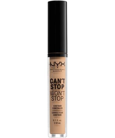 NYX Can't Stop Won't Stop Full Coverage Concealer - Medium Olive Green 3.5ml | Pack of 1 - Buy Online on GoSupps.com