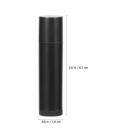 Buy 5ml Empty Black Tab Gloss Tube Lip Balm Bottle - Pack of 25 | International Shipping Available - Buy Online on GoSupps.com