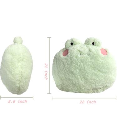 DXDE4U Frog Plush Pillow - 15 * 14 inch Stuffed Animal Hugging Pillow Toy for Kids & Adults - Cute Home Decoration & Gift Idea - Buy Online on GoSupps.com