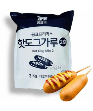 GOMPYO) KOREAN STYLE HOT DOG MIX(2) 2KG