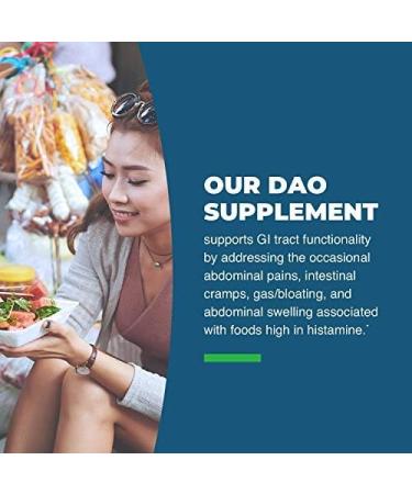 Seeking Health Histamine Digest - DAO Enzyme Supplement for Food Intolerance | Supports Digestive Health & Upset Stomach | Vegetarian (90 Capsules) - Buy Online on GoSupps.com