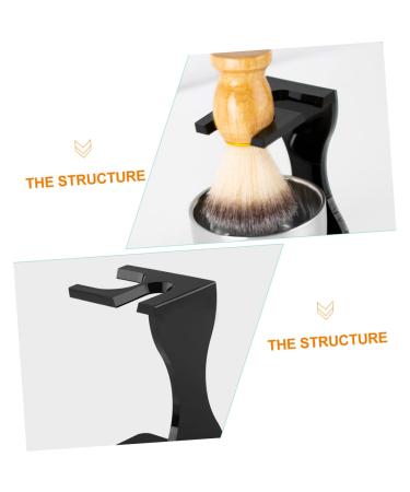 NOLITOY 4 Sets Shaving Kit - Premium Wet Shaving Brush Set Beard Brush & Acrylic Bracket for Men - International Shipping Available - Buy Online on GoSupps.com