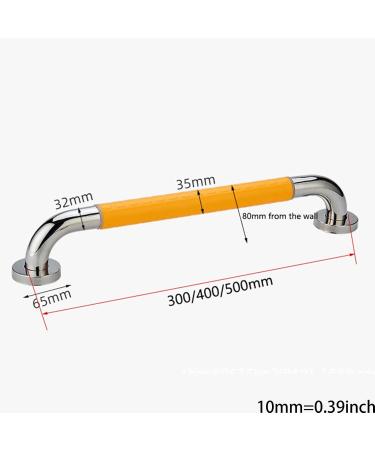 Bathroom Balanced Heavy Duty Grab Wall Mounted Shower Handles Stainless Steel Non-Slip Handrail for Handicap Grab Bars for Bathtubs and Showers Bathroom The Elderly Heavy Duty Toilet Area - Buy Online on GoSupps.com