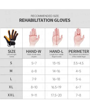 Rehabilitation Robot Gloves Finger Training Gloves Stroke Hemiplegia Rehabilitation Training Equipment Finger Training Rehab Orthotics Long-Term Relief Finger Cramps Medium yellow - Buy Online on GoSupps.com
