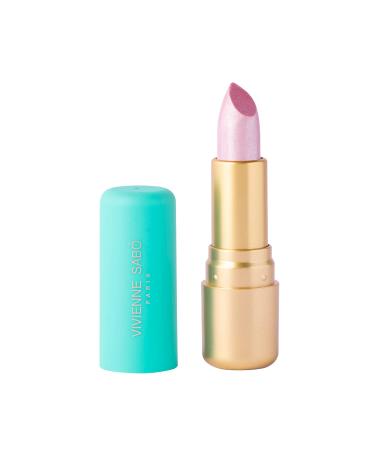 Vivienne Sab VIVIVIENNE SAVOU | Nude Createur Shinning Light Pink 11 Lipstick | Moisturizing Vitamin E Lipstick Soft & Creamy Texture | Long Lasting | Cruelty Free (Shining Light Pink)