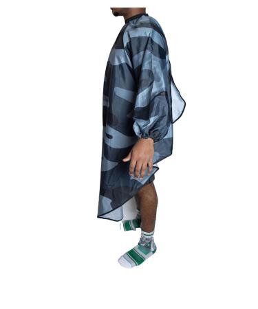 Professional Barber Capes - Dark Camouflage | Premium Quality International Shipping - Buy Online on GoSupps.com
