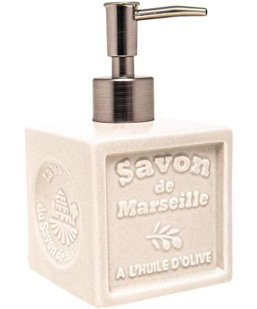Maison Du Savon The Marseille fluids of smoothsepsep with white ceramic supper compliance packaging 1 liters and dispensing 300 ml - Buy Online on GoSupps.com
