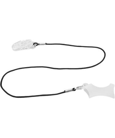 Verdant Touch Hearing Aid Protection Clip - Transparent Nylon Lanyard Single Ear Holder for Secure Fit - Buy Online on GoSupps.com