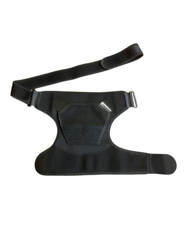 Fenzer Recovery Shoulder Brace - Adjustable Support for Men & Women Relief for Injuries & Tendonitis One Size Regular (Black) - International Shipping Available - Buy Online on GoSupps.com