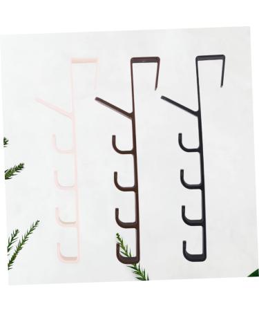BUGUUYO 3pcs Wall Coat Clothes Rack Over The Door Hanger Five Sections Hanging Door - Buy Online on GoSupps.com