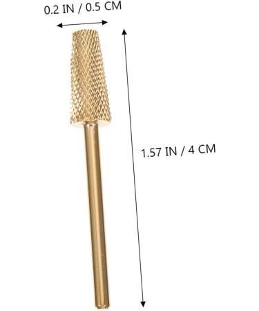 Healeved Nail Polisher Nail File Bits Tool Manicure Art Polishing Head Metal Drill Bit Manicure Supplies Cleaning Gel Nail Art Tools Manicure Grinding Tools Plastic Drill Set Alloy - Buy Online on GoSupps.com