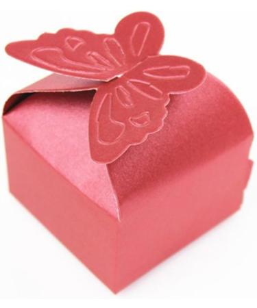 GLEAVI 10-Pack Wedding Gift Boxes - Red Candy Packaging for Parties & Decorations | Perfect Wedding Accessories - Buy Online on GoSupps.com