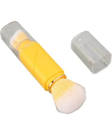 360 Degrees Rotating Double Head Makeup Brush Soft and Dense Brush Hair Perfect Base Makeup Dual End for Foundation Blush Loose Powder - Buy Online on GoSupps.com