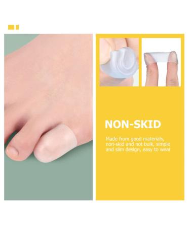 Healeved 10pcs Toe Separator & Protector Set - Silicone Toe Caps for Blisters, Ingrown Toenails, Toe Guard Sleeves - Buy Online on GoSupps.com