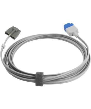 Sino-k Compatible Trusignal TS-SP-D Spo2 Sensor - Pediatric Soft 3.2 ft 9 Pins Connector | FDA/CE Approved - Buy Online on GoSupps.com