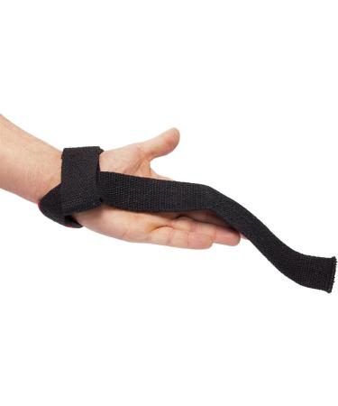 Gorilla Wear Padded Lifting Straps - Black - Premium Bodybuilding & Fitness Accessory - One Size - Black/Red/White - International Shipping Available - Buy Online on GoSupps.com