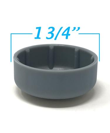 Deluxe TuffCaps Walker Glide Covers Bundle - 6 Pairs (Gray) - Buy Online on GoSupps.com