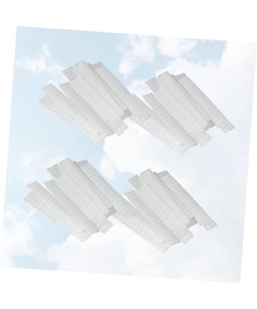 100pcs Makeup Brush Covers - Expandable Mesh Guards for Travel | White 11x1cm Makeup Sleeves - Buy Online on GoSupps.com