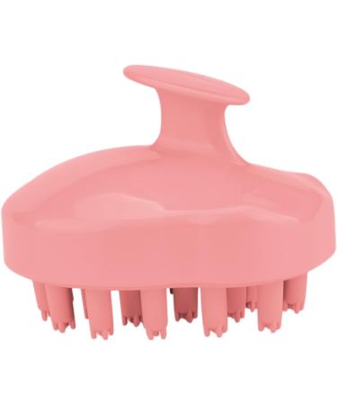 Fomiyes Silicone Scalp Massage Brush - Head Cleaning Tool for At-Home Massage 9.5x7cm Pink - Buy Online on GoSupps.com