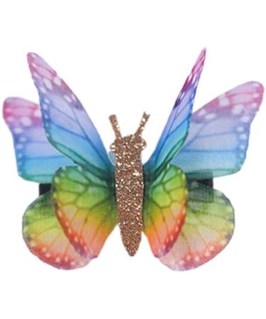 AJTUTUS Double-layer Butterfly Shape Hairpins Hot Girls Butterfly Hair Clip Chinese Style Ponytail Hair Clip for Woman - Buy Online on GoSupps.com